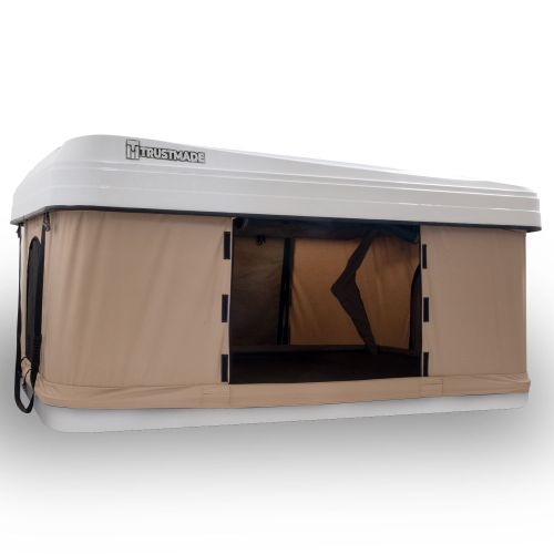 Trustmade Hard Shell Rooftop Tent 2mins Setup 100% Waterproof 50mm Mattress Pick Up Available Trustmade Hard Shell Rooftop Tent 2mins Setup 100% Waterproof 50mm Mattress Pick Up Available
